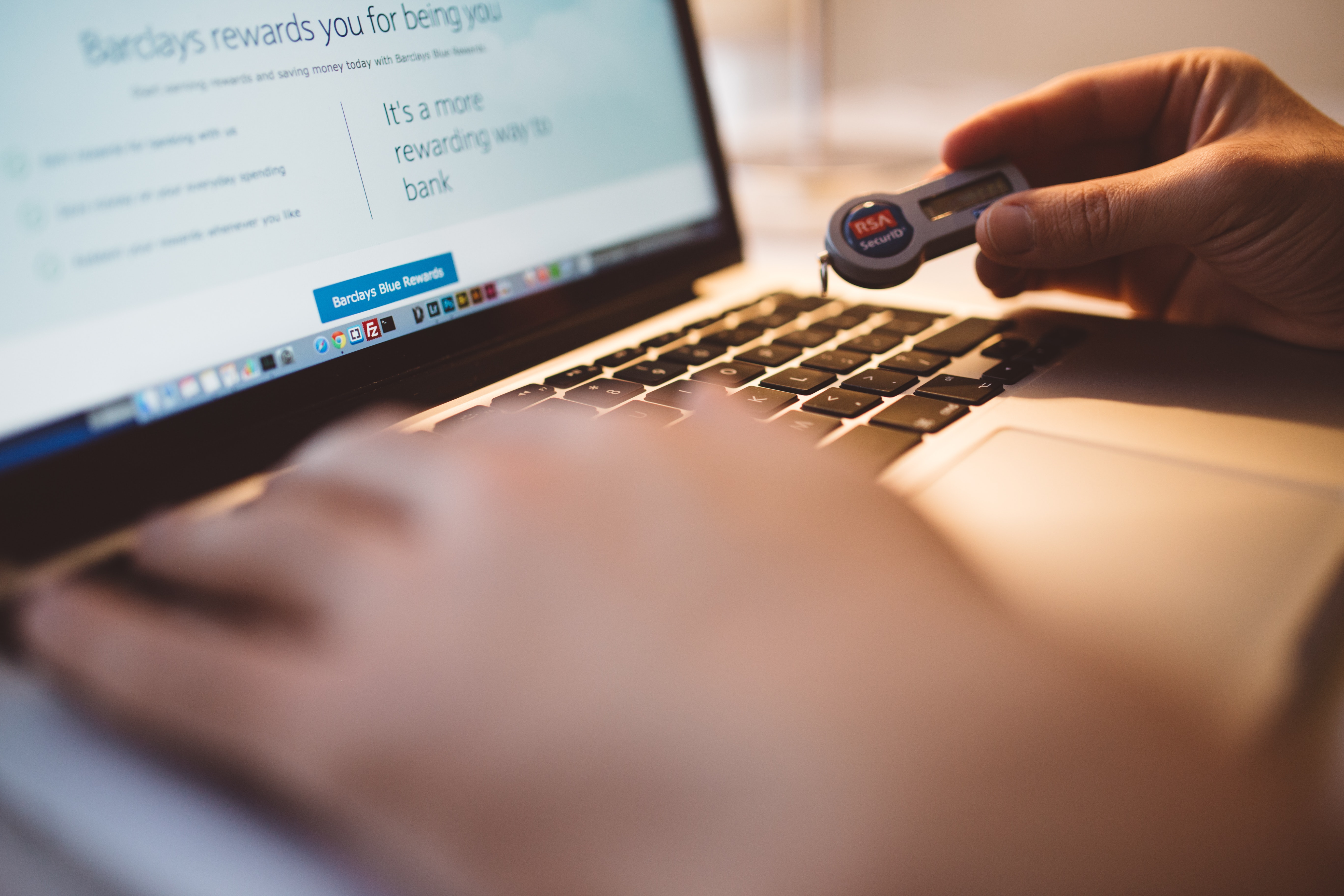 Laptop-MFA-authentication